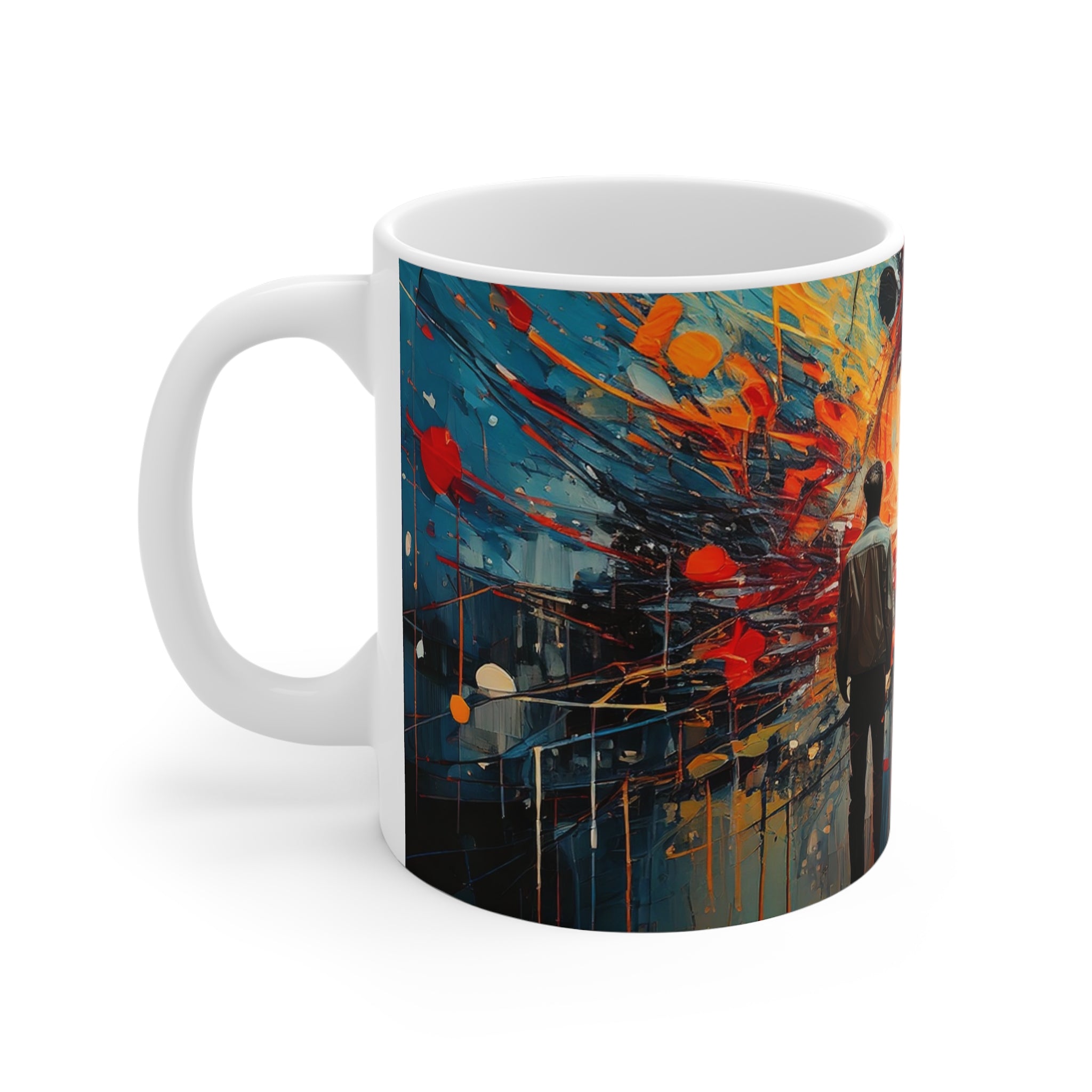 Staring at Chaos Mug by Armin