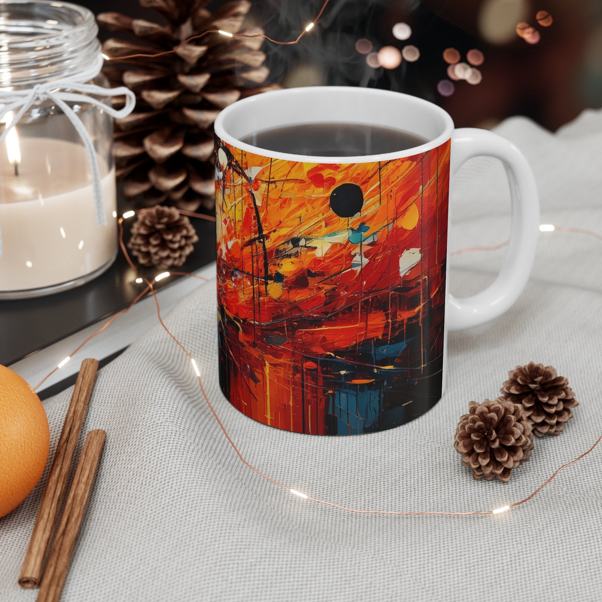 Staring at Chaos Mug by Armin
