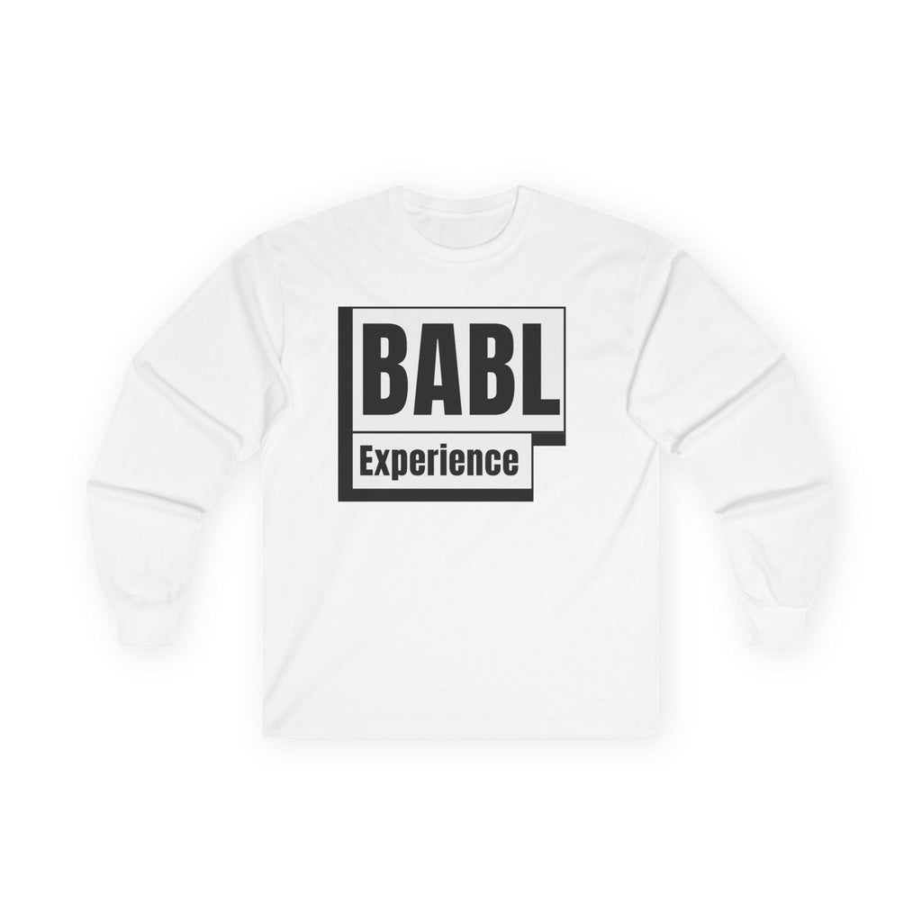 BABL Experience Long Sleeve Tee — QR Code Back Graphic