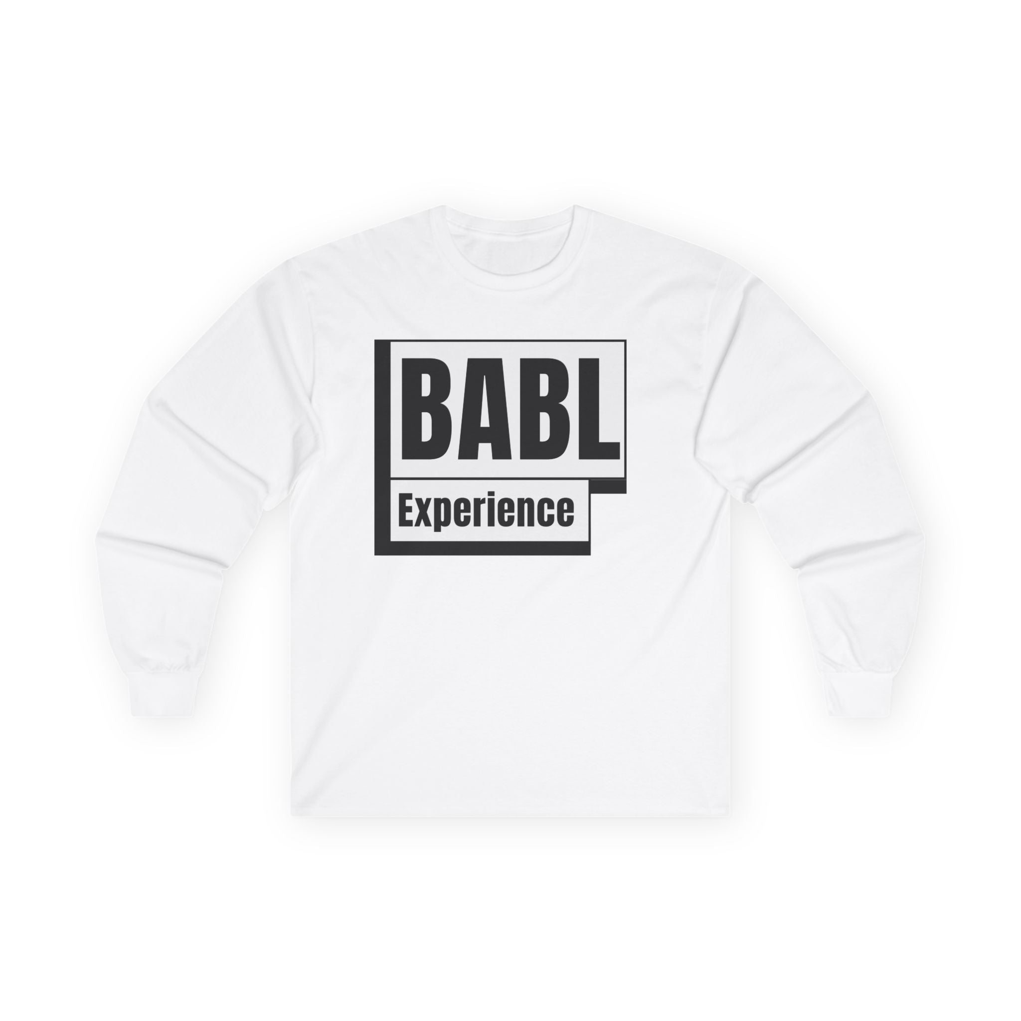 BABL Experience Long Sleeve Tee — QR Code Back Graphic