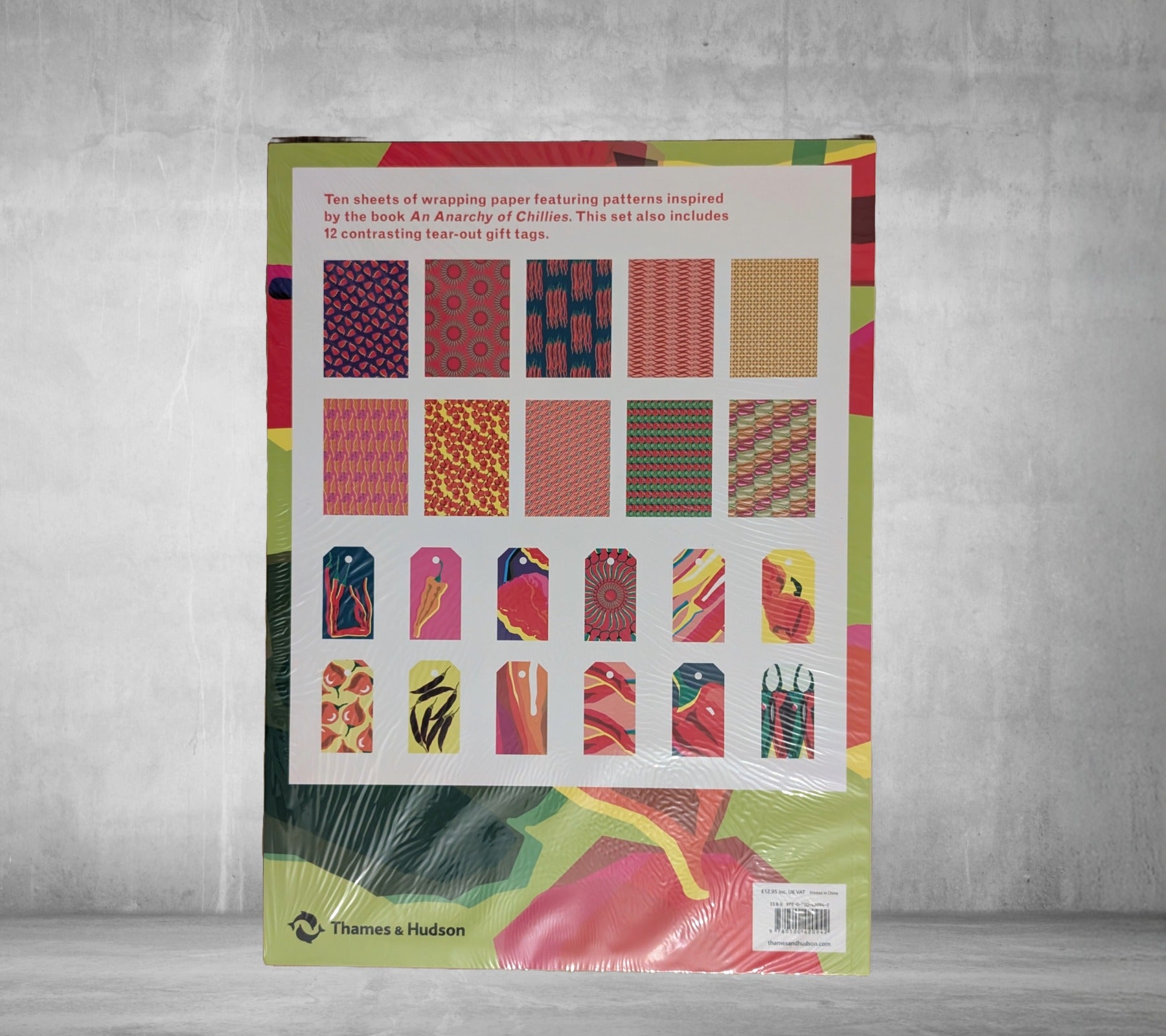 The Anarchy of Chillies Wrapping Paper