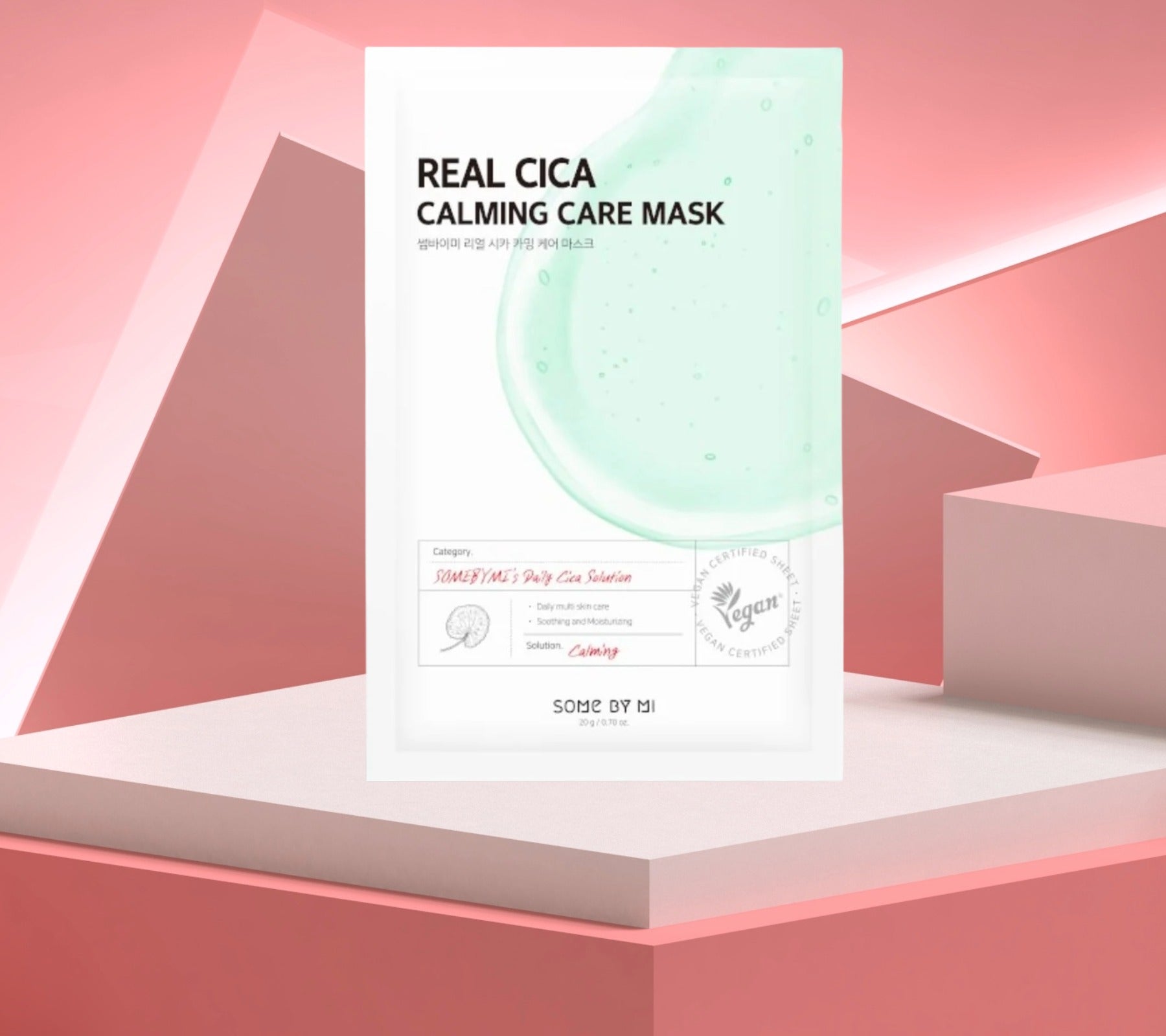 Some By Mi Real Care Mask Cica Calming Care Mask - 20 Grams