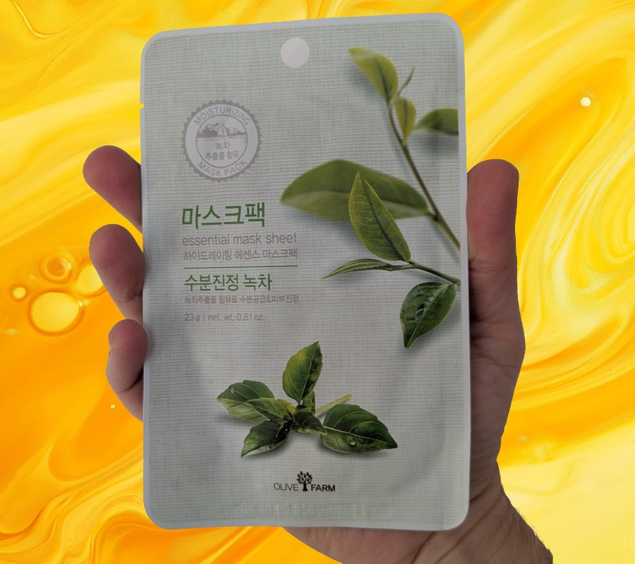 Olive Farm Essential Green Tea Soothing Mask