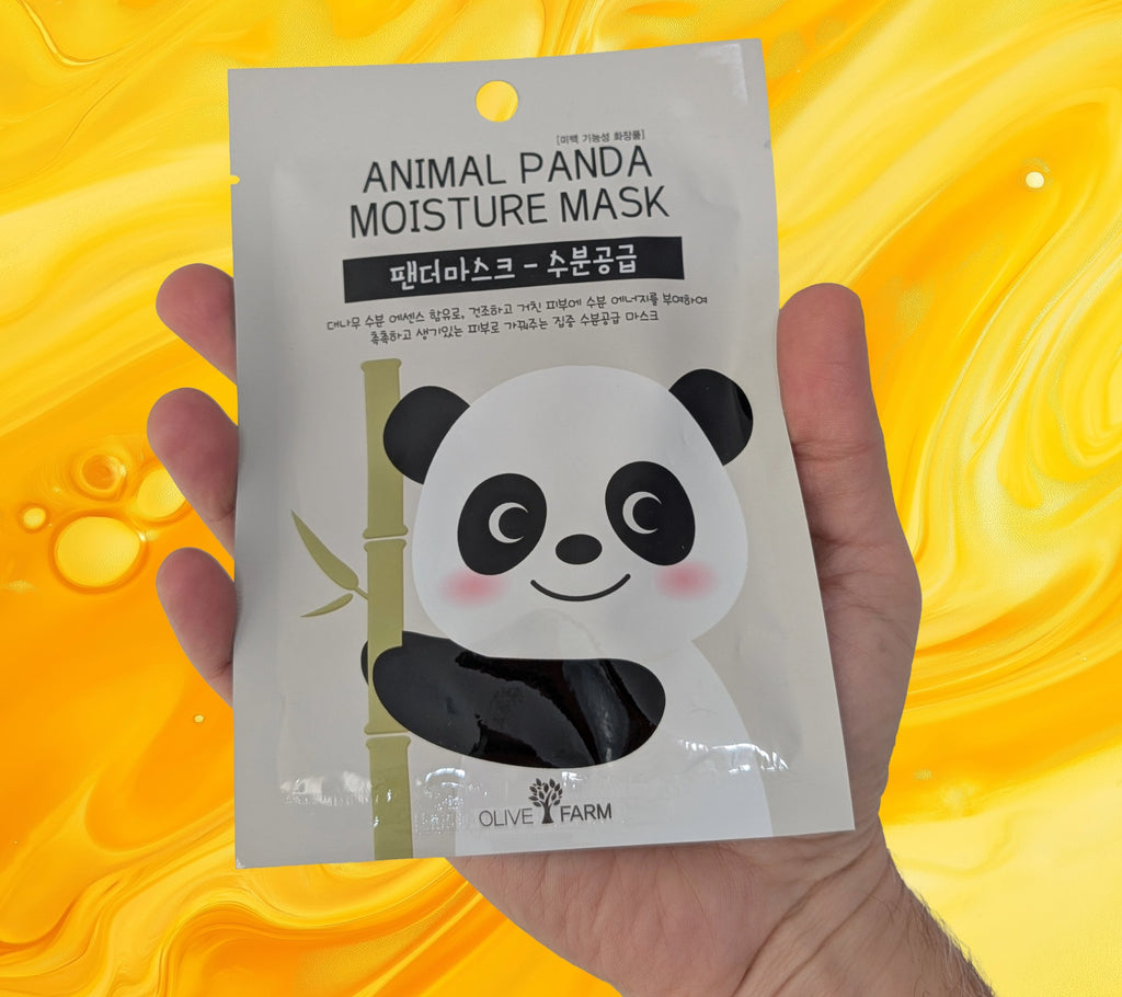 Animal Panda Soothing Mask - by Olive Farm
